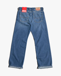 Diesel 1980 D-Eeper Relaxed Fit Mens Jeans - 0HDBE / Mid Blue