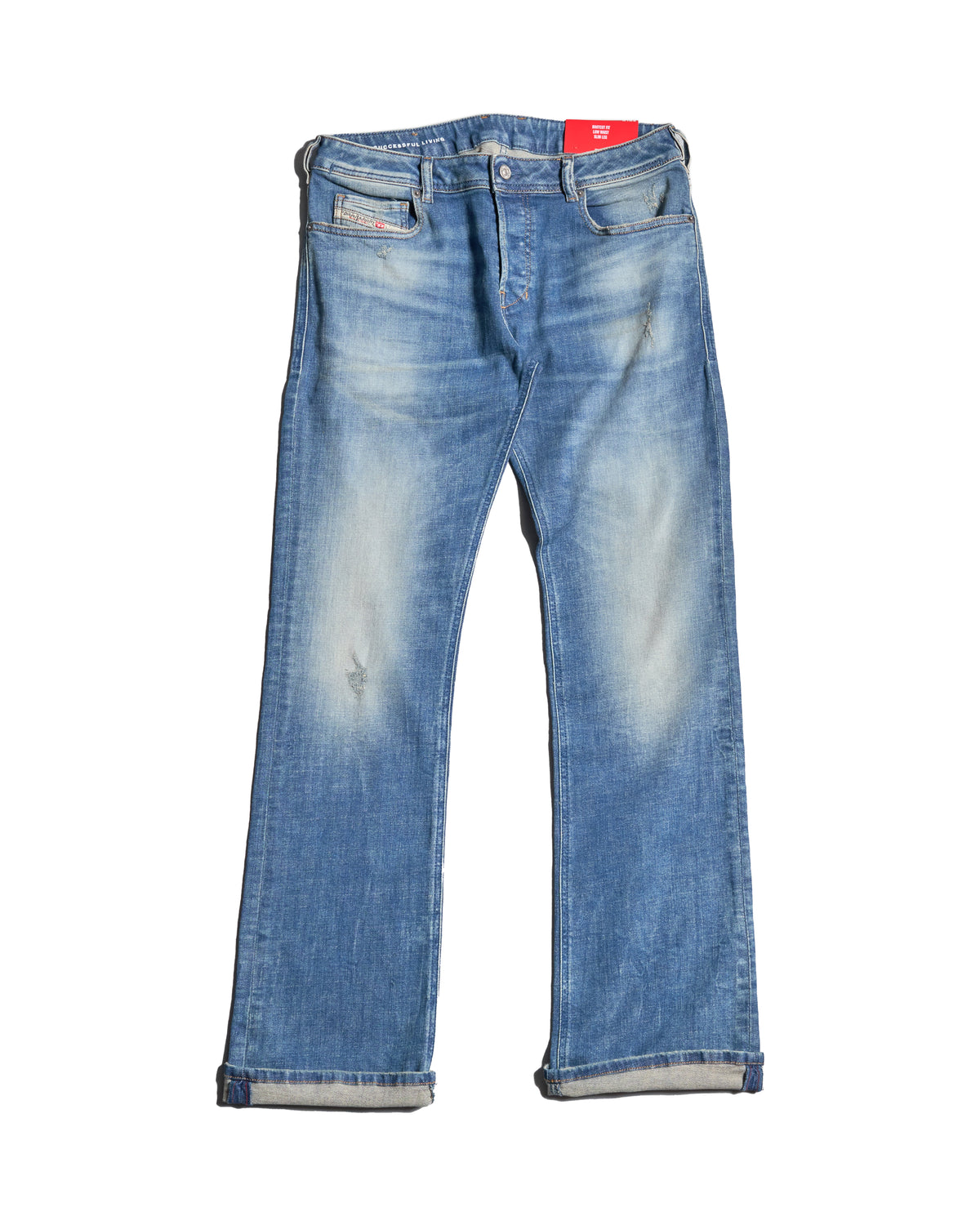 Diesel 2007 Zatiny Bootcut Mens Jeans - 0ADBR / Medium Blue