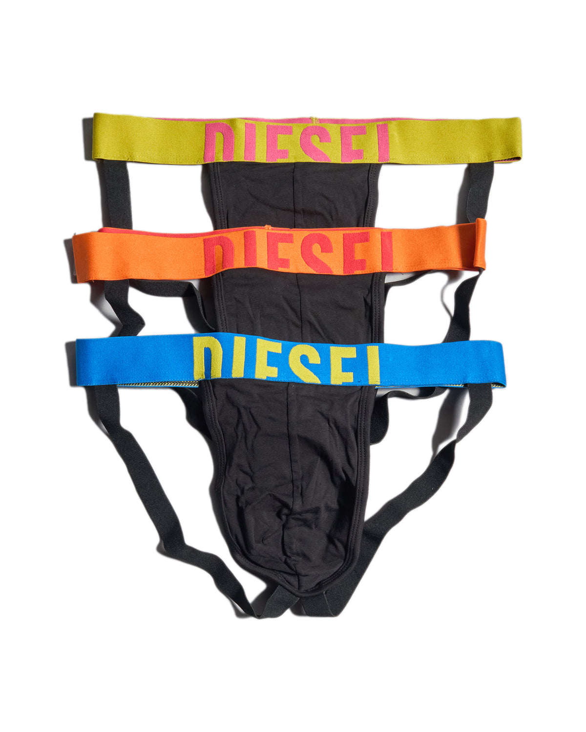 Diesel Jocky 3-Pack Jockstraps - Multi | Diesel Underwear | Jeanstore