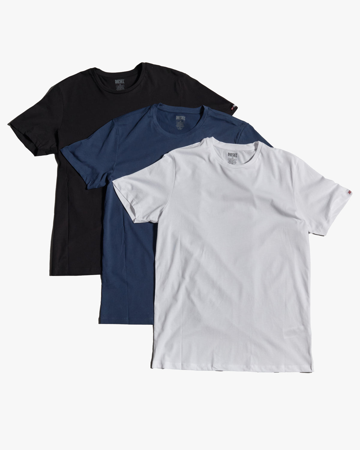 Diesel Randal 3-Pack Tees - White / Black / Navy