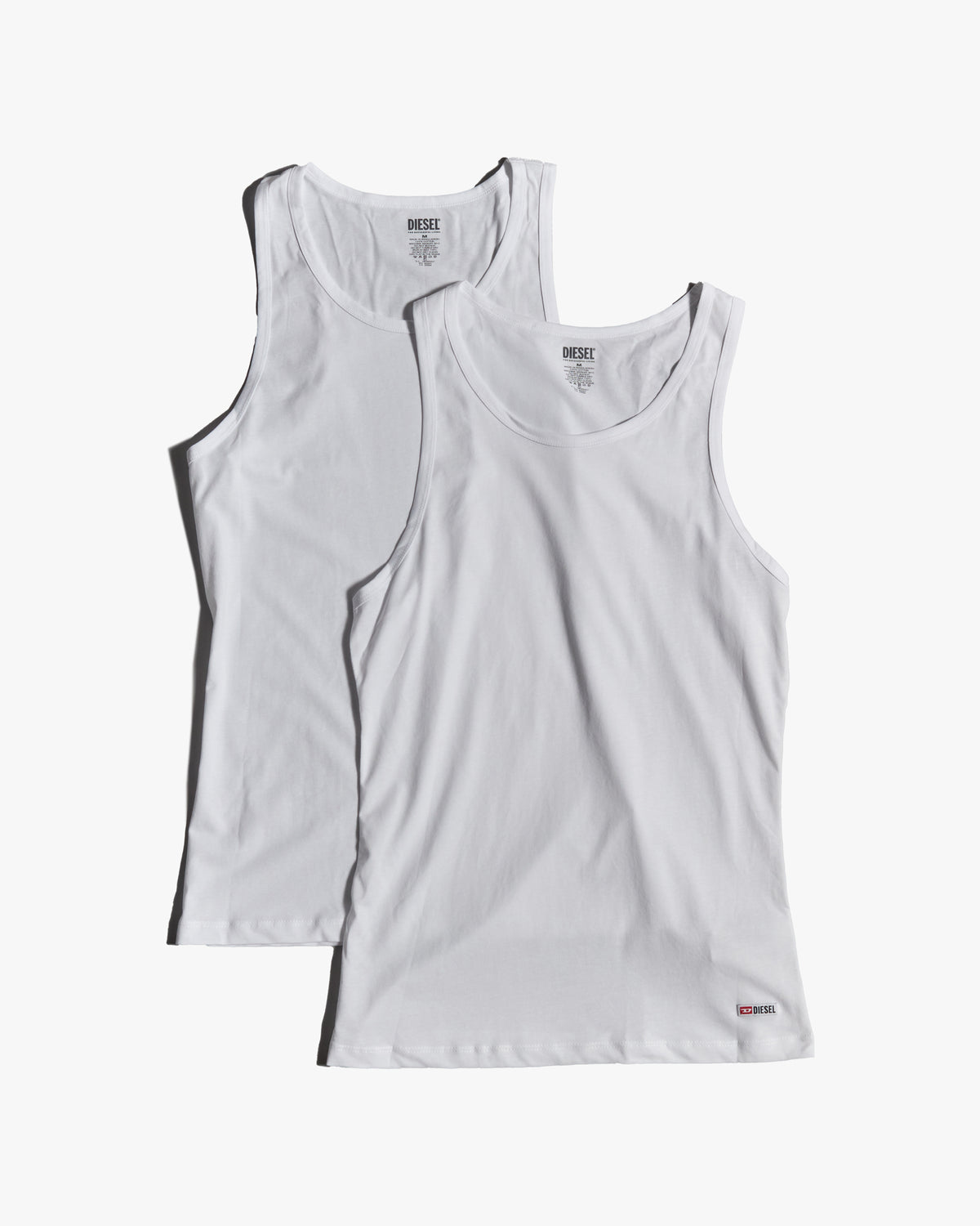 Diesel Walty 2-Pack Tank Tops - White