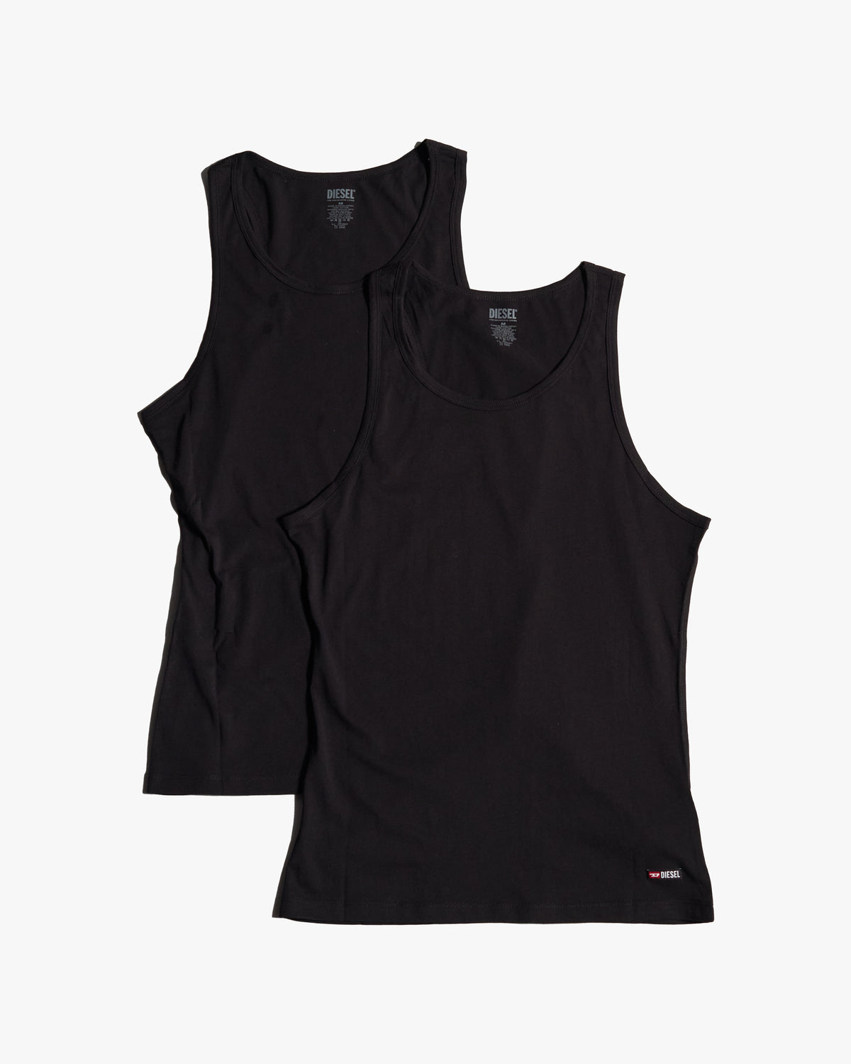 Diesel Walty 2-Pack Tank Tops - Black