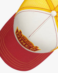 Stetson Stetson's Diner Trucker Cap - Red / White | Stetson Hats | JEANSTORE