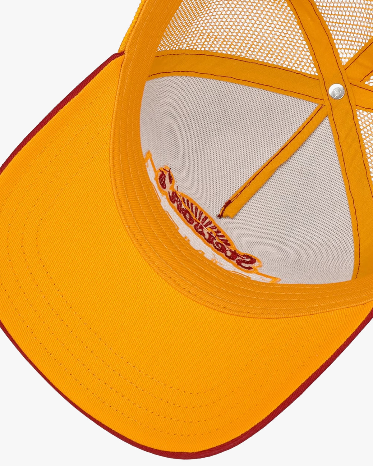 Stetson Stetson's Diner Trucker Cap - Red / White | Stetson Hats | JEANSTORE