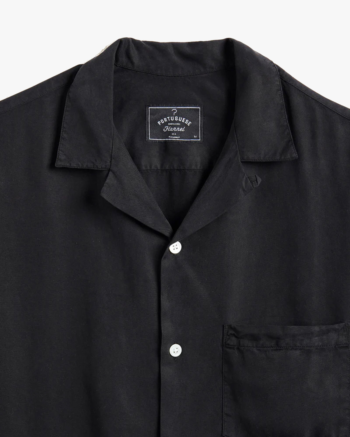 Portuguese Flannel Dogtown Shirt - Black | Portuguese Flannel Shirts | JEANSTORE