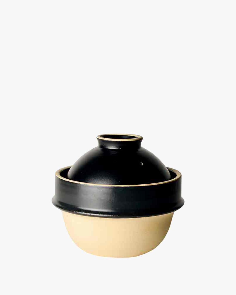 Japan Best Tsukamoto Kamacco Donabe Rice Cooker Small - Black | Japan Best Miscellaneous | JEANSTORE