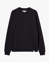 Merz b. Schwanen EASYCREW01 6.5oz Relaxed Fit Sweatshirt - Deep Black