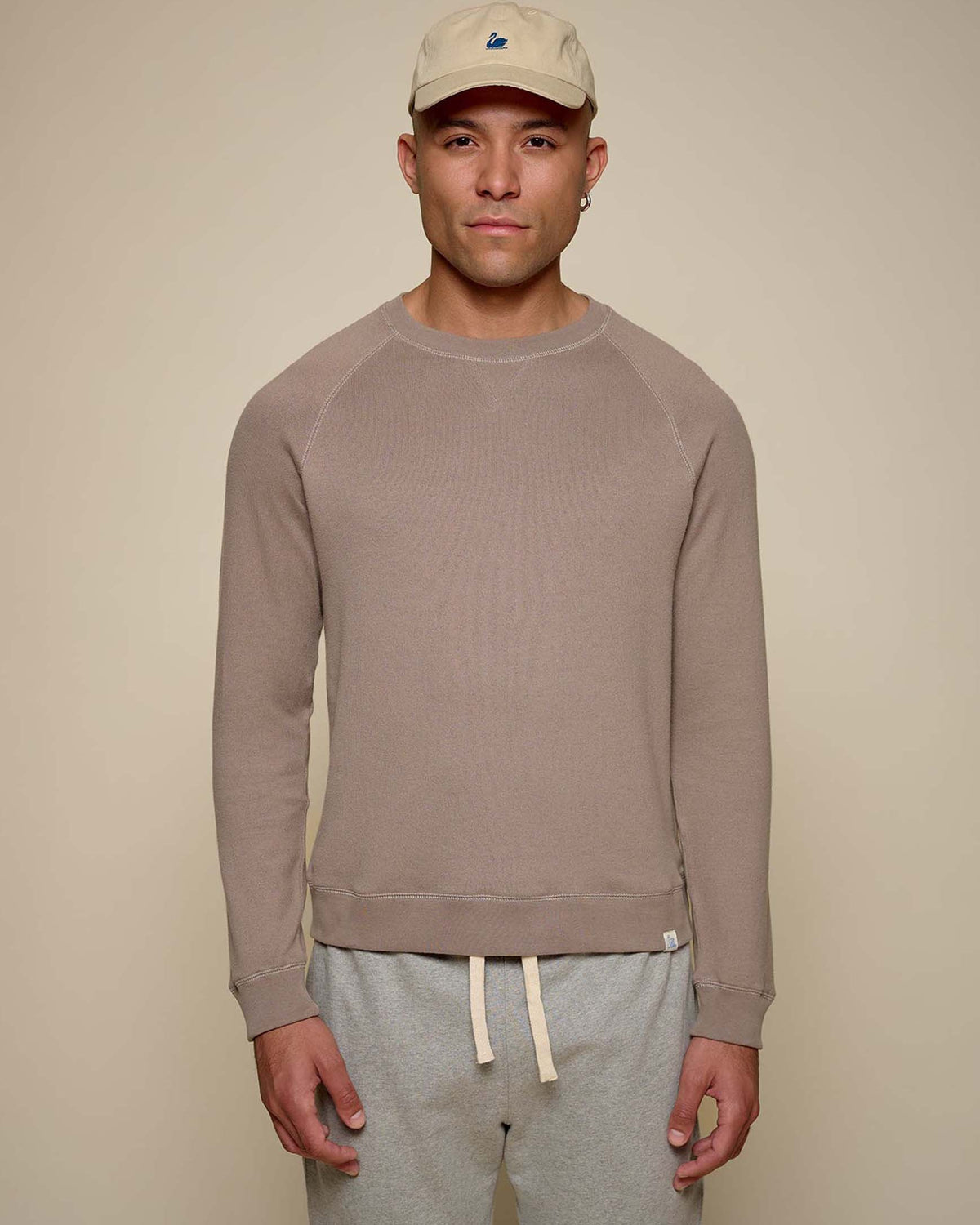 Merz b. Schwanen EASYCREW01 Relaxed Fit Sweatshirt - Faded Grain
