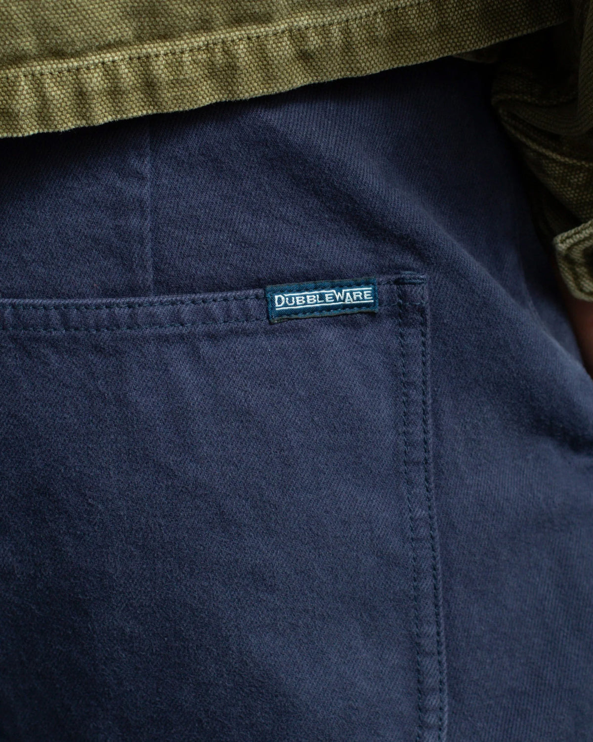 Dubbleware Patch Pocket Pant - Navy | Dubbleware Chinos & Trousers | JEANSTORE