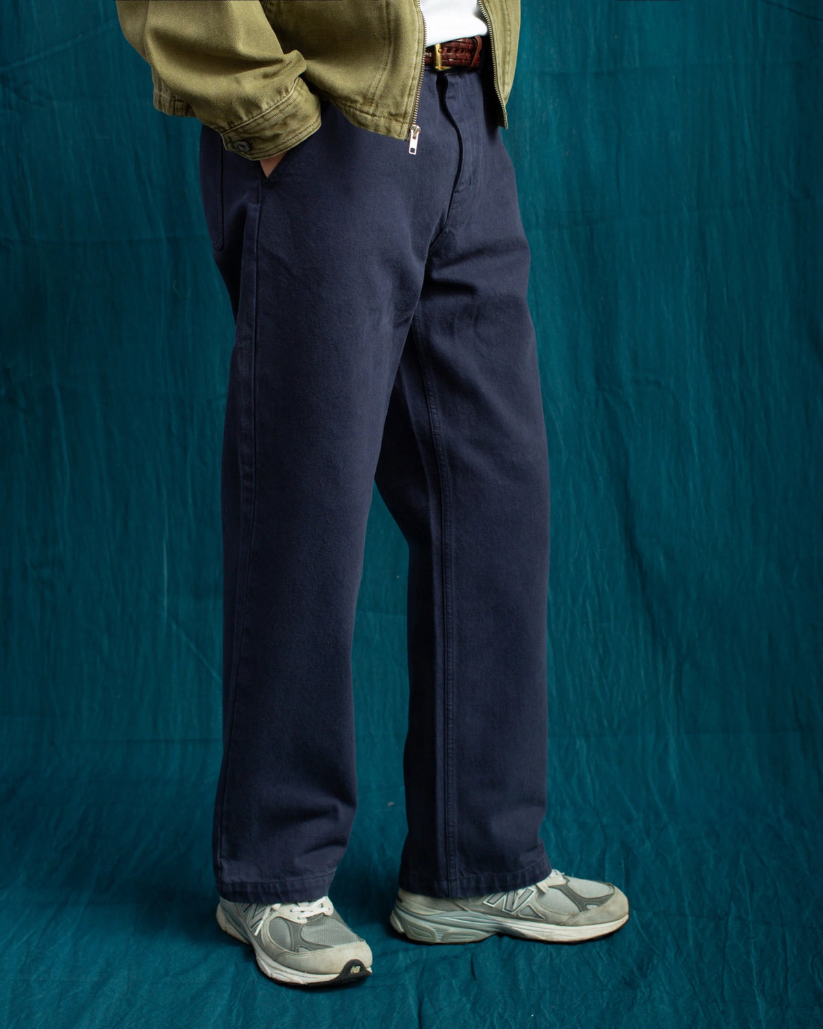 Dubbleware Patch Pocket Pant - Navy | Dubbleware Chinos & Trousers | JEANSTORE