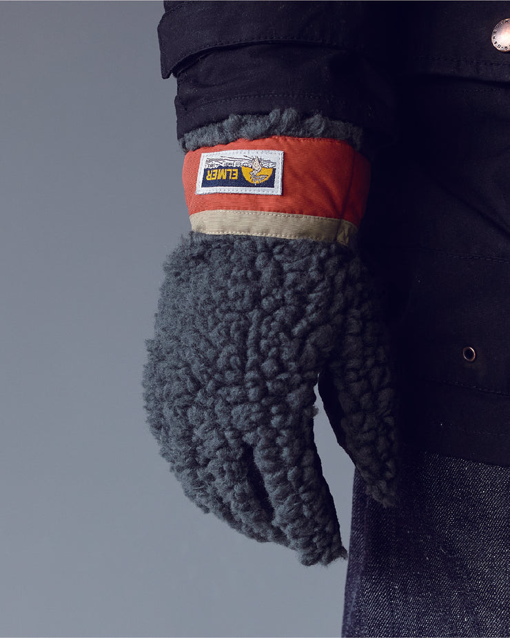 Elmer Teddy 5-Finger Gloves - Khaki | Elmer Gloves Gloves | JEANSTORE