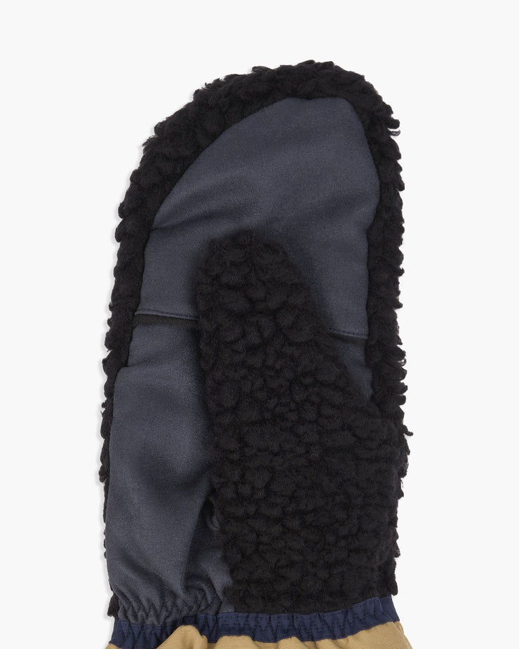 Elmer Teddy Mitten Gloves - Black