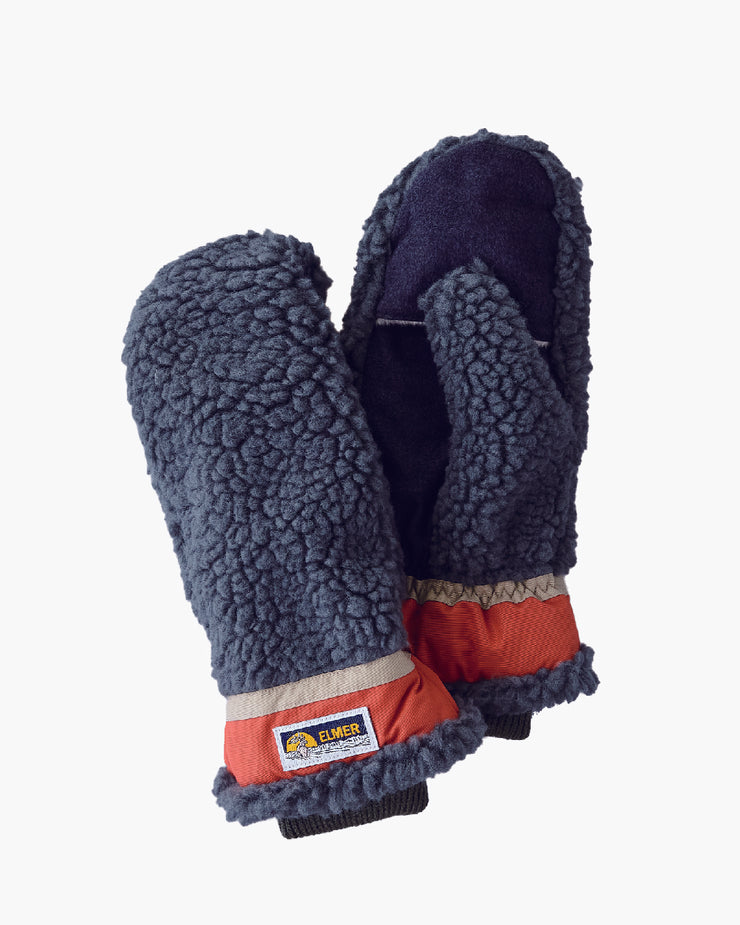 Elmer Teddy Mitten Gloves - Khaki