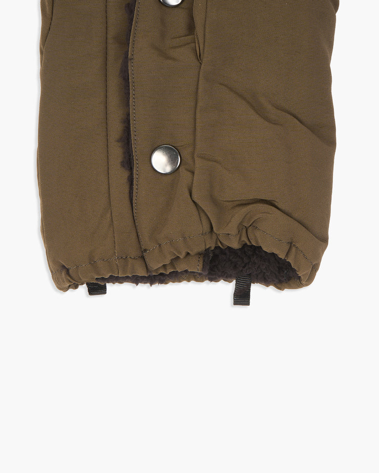 Elmer Cover Down Filled Mittens - Khaki