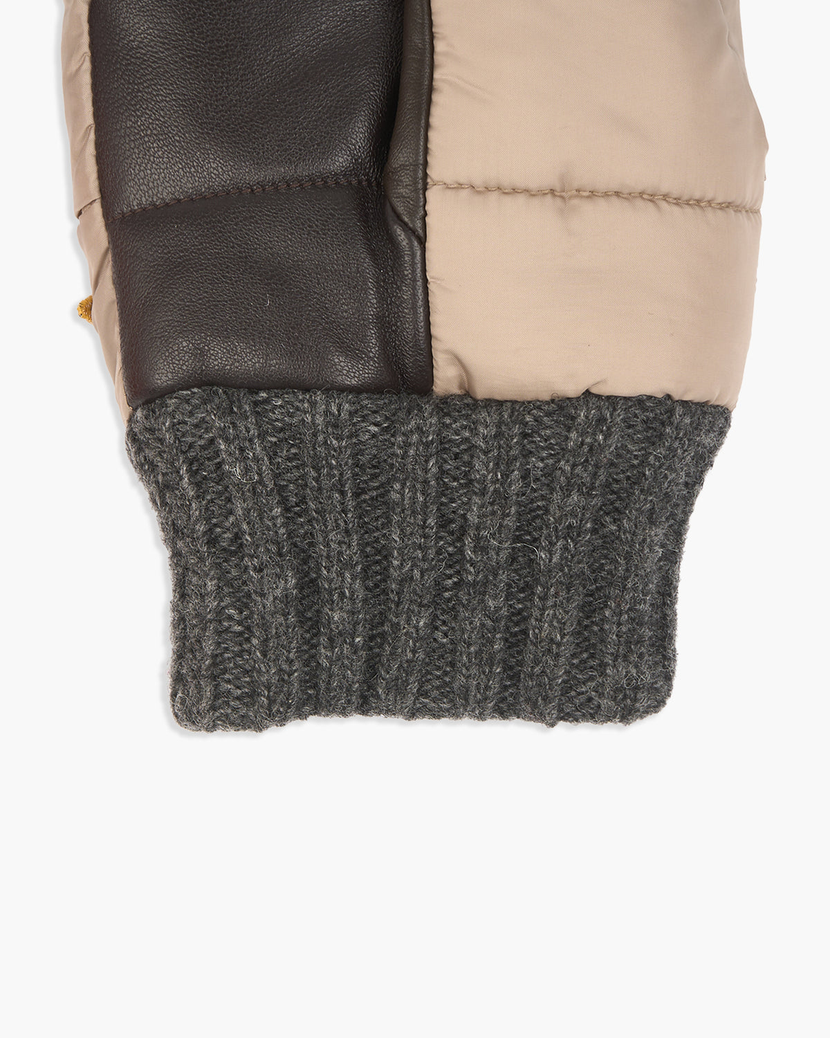 Elmer Caterpillar Sheepskin Palm Mittens - Beige | Elmer Gloves Gloves | JEANSTORE