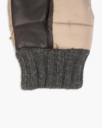 Elmer Caterpillar Sheepskin Palm Mittens - Beige | Elmer Gloves Gloves | JEANSTORE