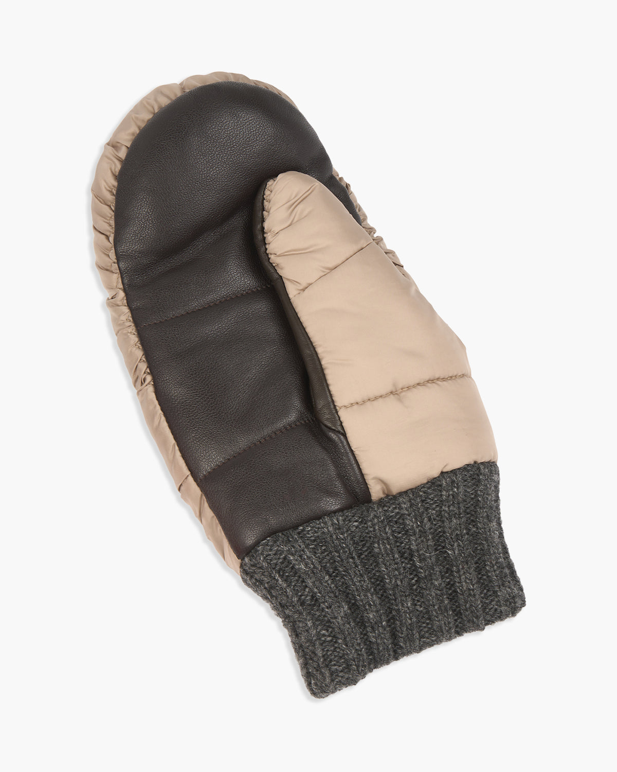 Elmer Caterpillar Sheepskin Palm Mittens - Beige | Elmer Gloves Gloves | JEANSTORE
