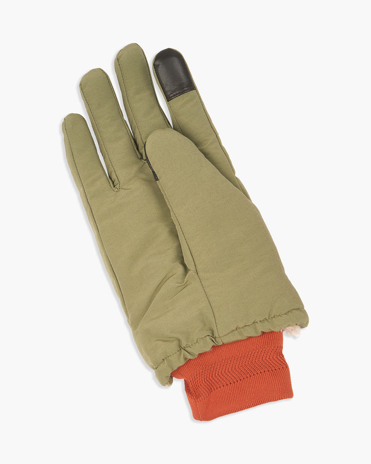 Elmer Joh Knitted Cuff Gloves - Khaki | Elmer Gloves Gloves | JEANSTORE