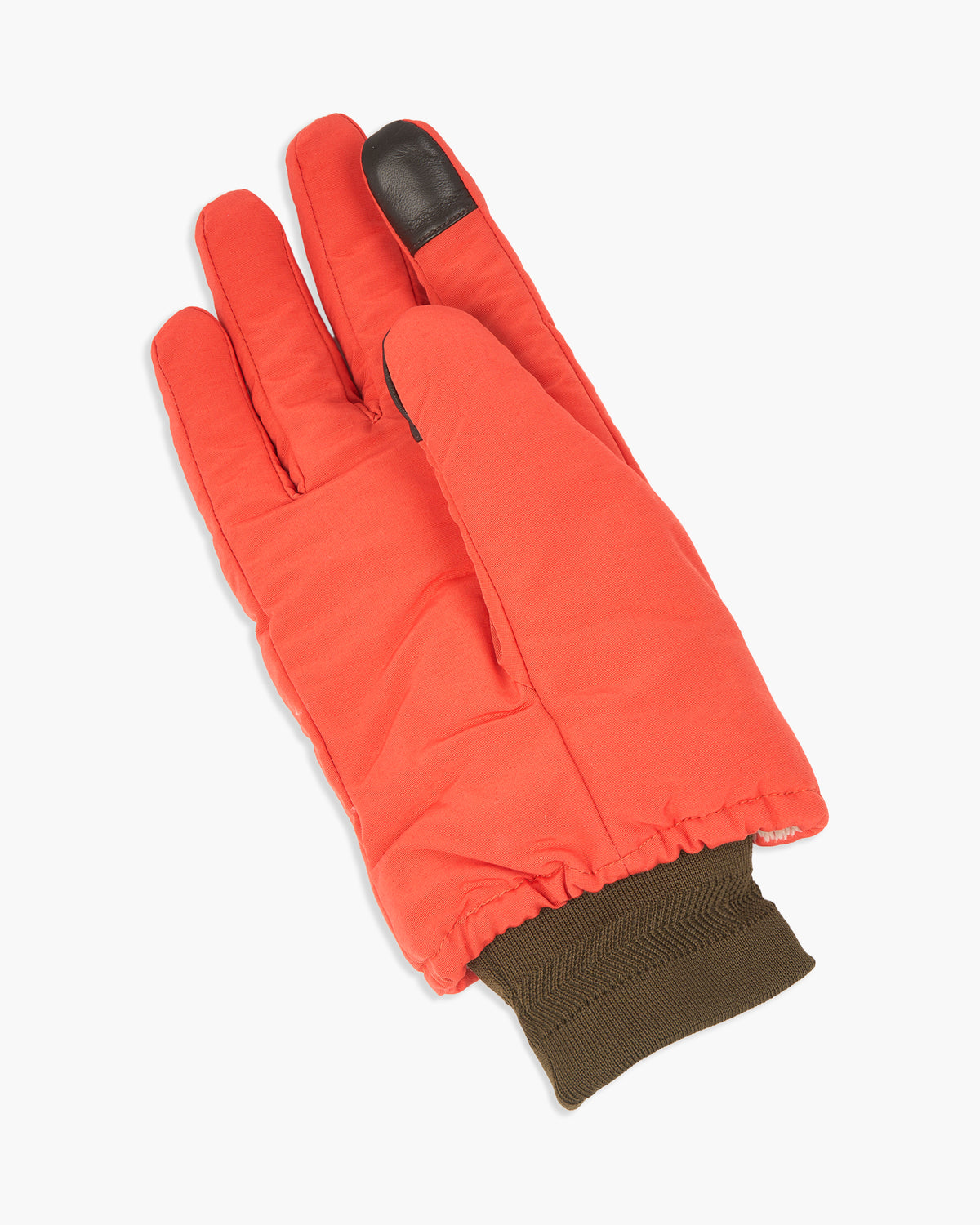 Elmer Joh Knitted Cuff Gloves - Orange | Elmer Gloves Gloves | JEANSTORE
