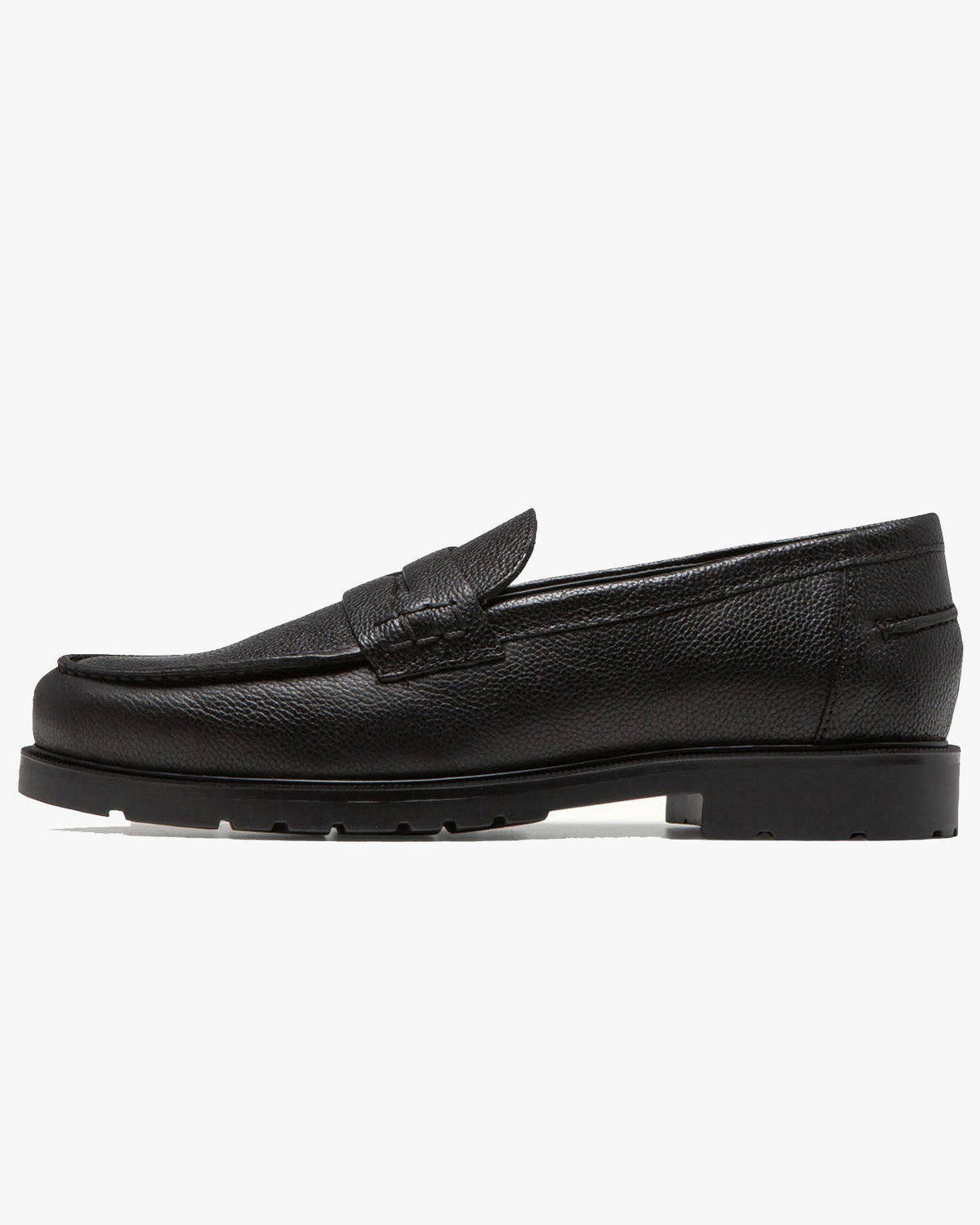 Kleman Escale G VGT Leather Loafers - Noir