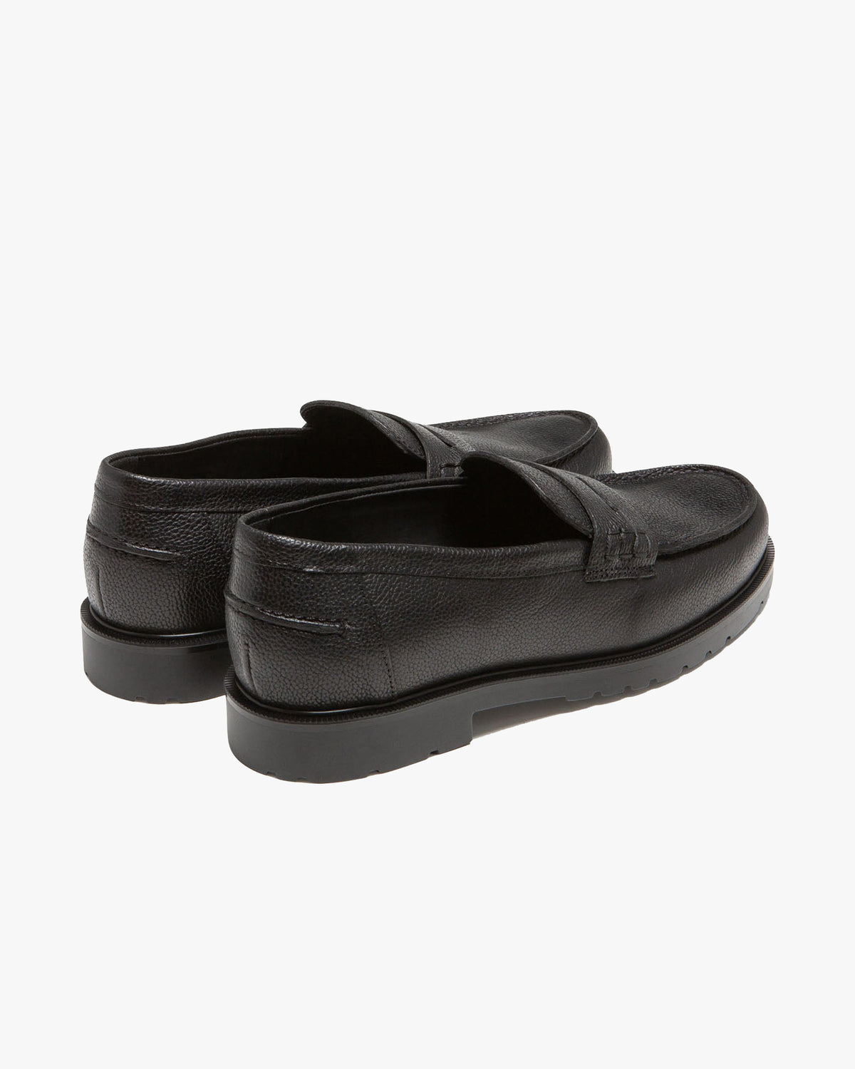 Kleman Escale G VGT Leather Loafers - Noir