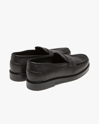 Kleman Escale G VGT Leather Loafers - Noir