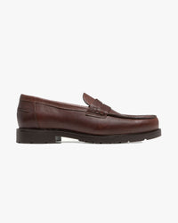 Kleman Escale G VGT Leather Loafers - Cafe