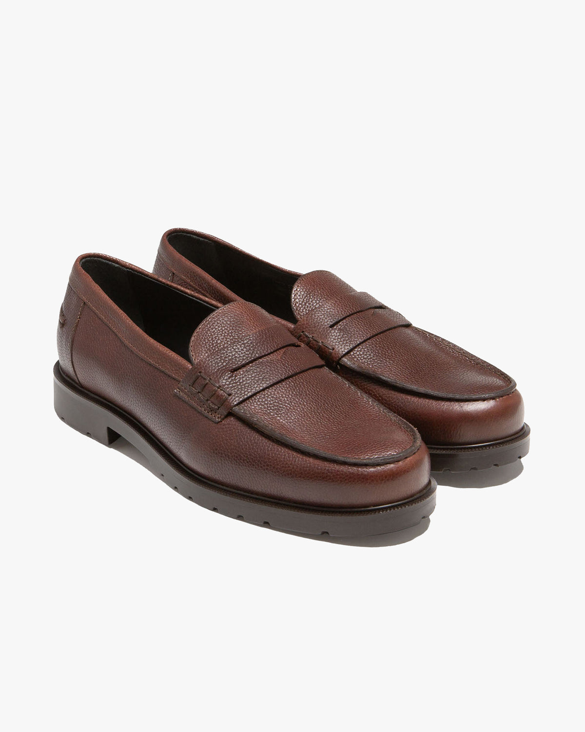Kleman Escale G VGT Leather Loafers - Cafe