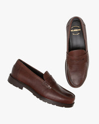 Kleman Escale G VGT Leather Loafers - Cafe