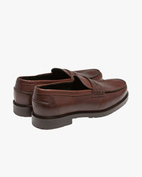 Kleman Escale G VGT Leather Loafers - Cafe