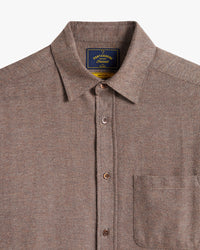 Portuguese Flannel Espiga Shirt - Brown