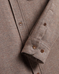 Portuguese Flannel Espiga Shirt - Brown