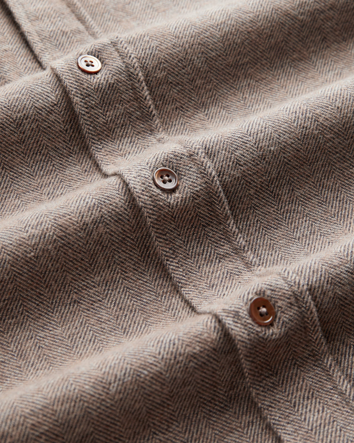 Portuguese Flannel Espiga Shirt - Brown