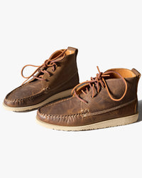 Easymoc Old Port Boots - Honey Crazy Horse