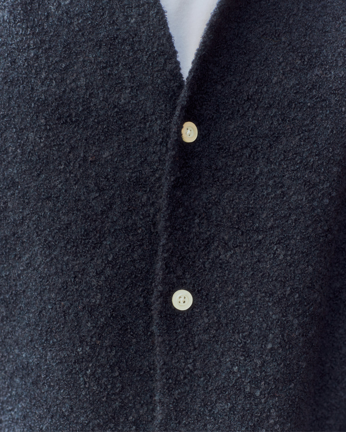 Edwin Gemini Cardigan - Navy Garment Washed