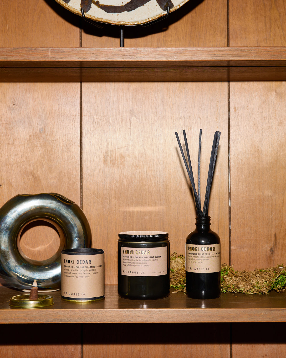 P.F. Candle Co. 7.2oz Alchemy Standard Jar Candle - Enoki Cedar | P.F. Candle Co. Miscellaneous | JEANSTORE