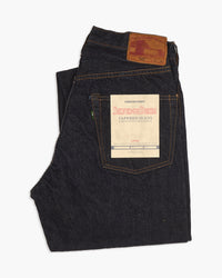 FOB Factory F153 14.75oz Supima Selvedge Denim Tapered Mens Jeans - Onewash | FOB Factory Jeans | JEANSTORE