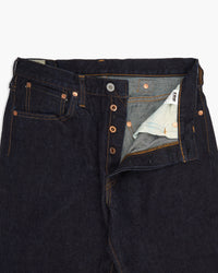 FOB Factory F165 14.75oz Supima Selvedge XX Garage Denim Relaxed Tapered Mens Jeans - Onewash | FOB Factory Jeans | JEANSTORE