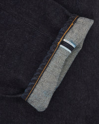 FOB Factory F165 14.75oz Supima Selvedge XX Garage Denim Relaxed Tapered Mens Jeans - Onewash | FOB Factory Jeans | JEANSTORE