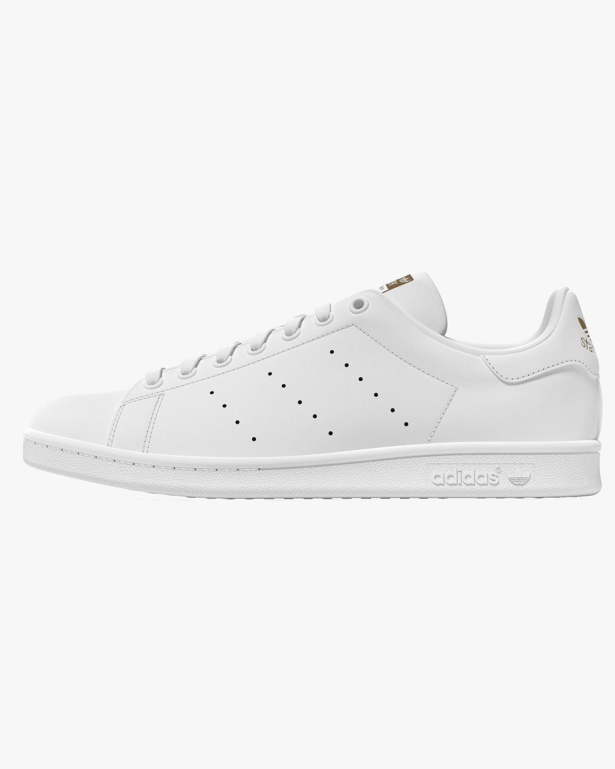 Adidas Stan Smith - Cloud White / Gold Metallic | Adidas Originals Trainers | JEANSTORE