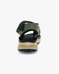 Flower Mountain Nazca 2 Suede & Nylon Mesh Sandals - Military