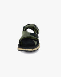 Flower Mountain Nazca 2 Suede & Nylon Mesh Sandals - Military