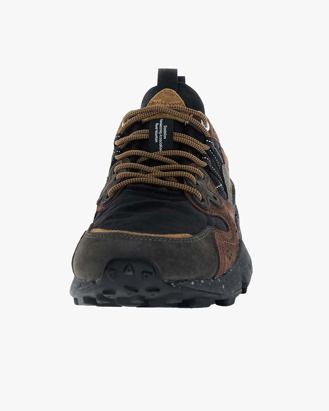 Flower Mountain Yamano 3 Suede & Nylon - Dark Grey / Black / Dark Brown