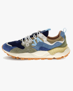 Flower Mountain Yamano 3 Suede & Nylon - Navy / Blue / Khaki