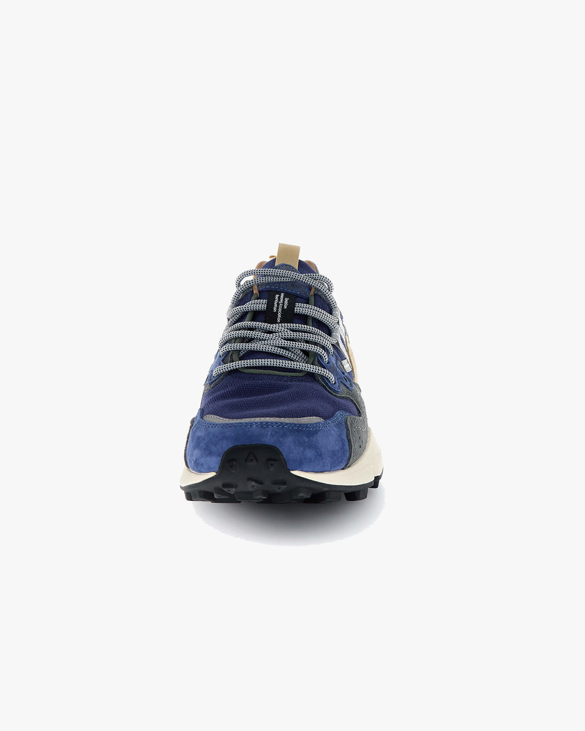 Flower Mountain Yamano 3 Suede & Canvas - Navy / Anthracite | Flower Mountain Trainers | JEANSTORE