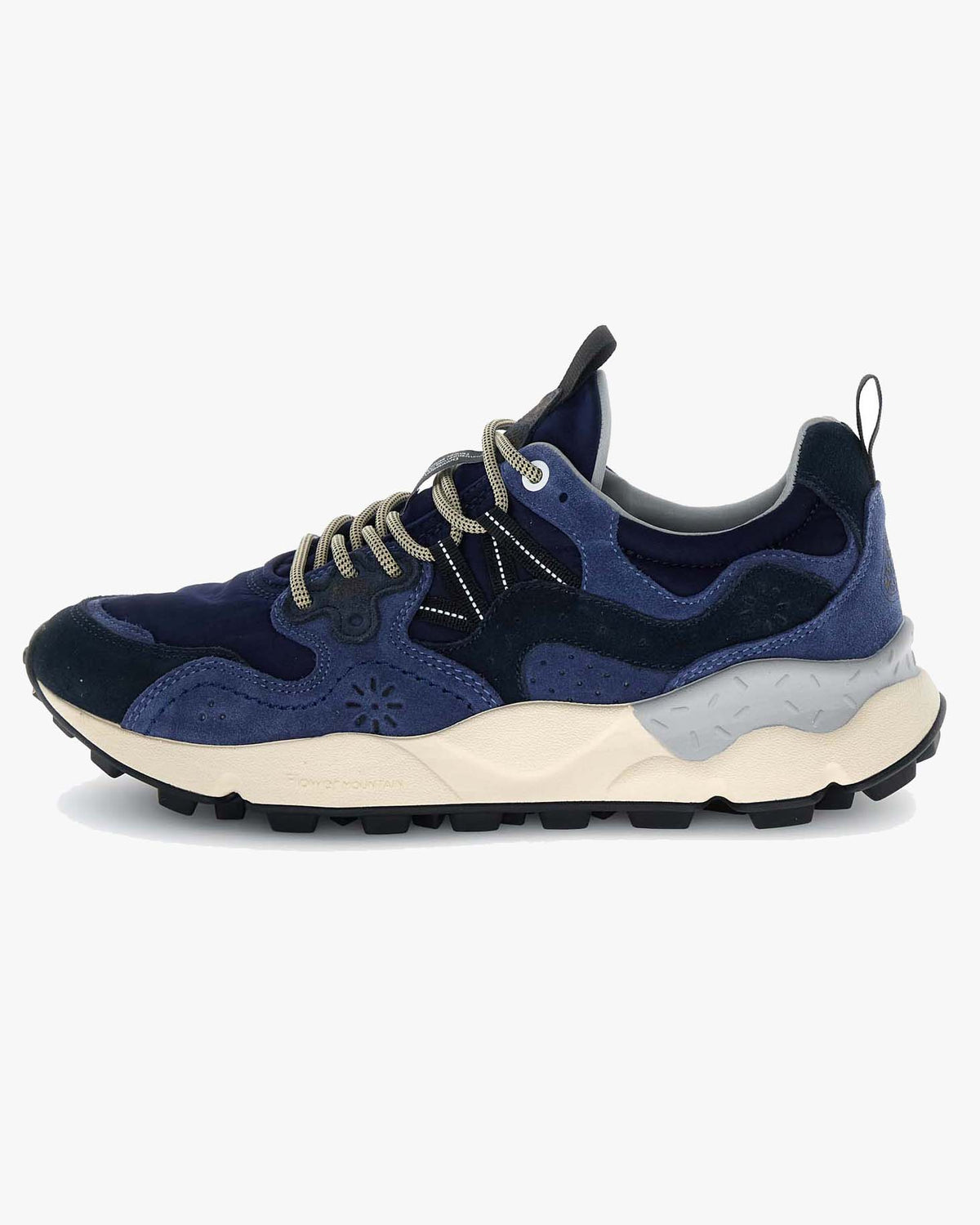 Flower Mountain Yamano 3 Suede & Nylon - Blue / Bluette | Flower Mountain Trainers | Jeanstore