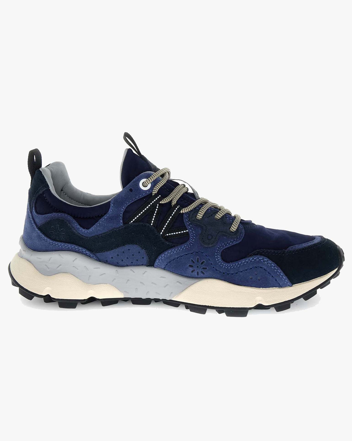 Flower Mountain Yamano 3 Suede & Nylon - Blue / Bluette | Flower Mountain Trainers | Jeanstore