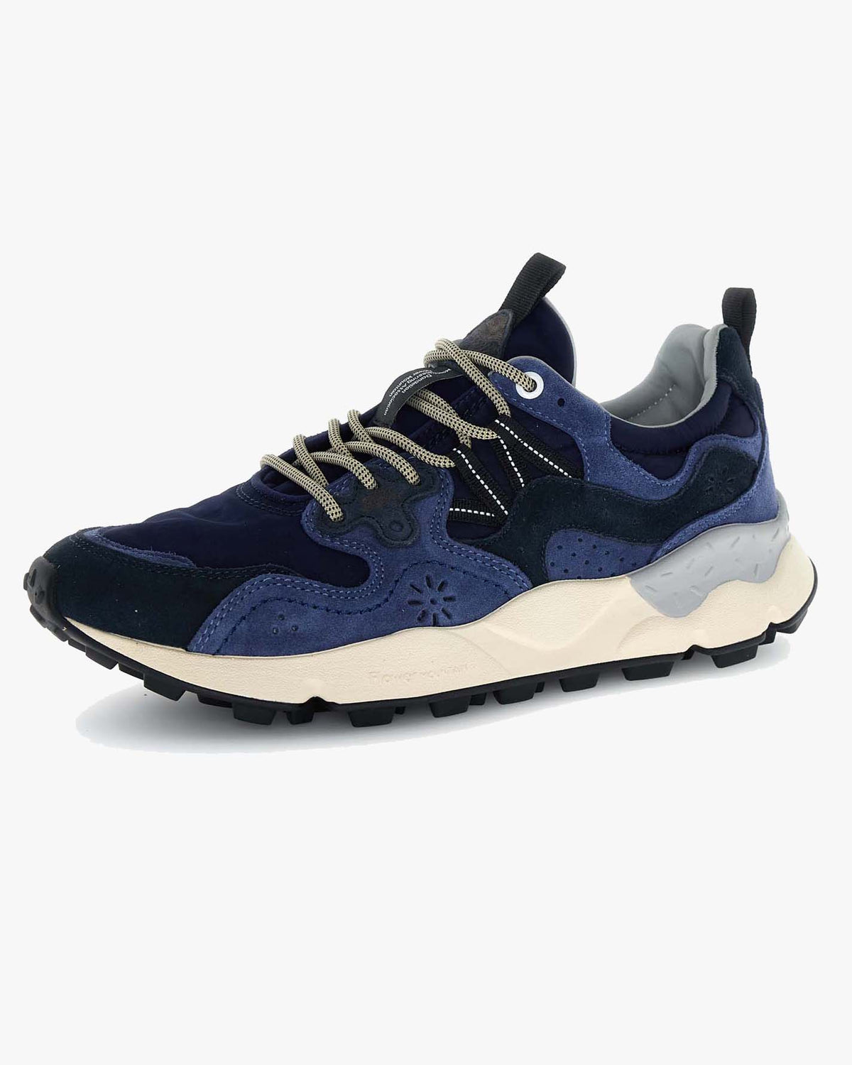 Flower Mountain Yamano 3 Suede & Nylon - Blue / Bluette | Flower Mountain Trainers | Jeanstore