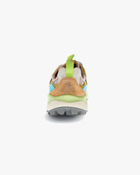 Flower Mountain Womens Yamano 3 Suede & Nylon - Cream / Milk / Light Blue | Flower Mountain Trainers | JEANSTORE