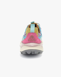 Flower Mountain Womens Yamano 3 Suede & Nylon - Pink / Ocher / Light Pink